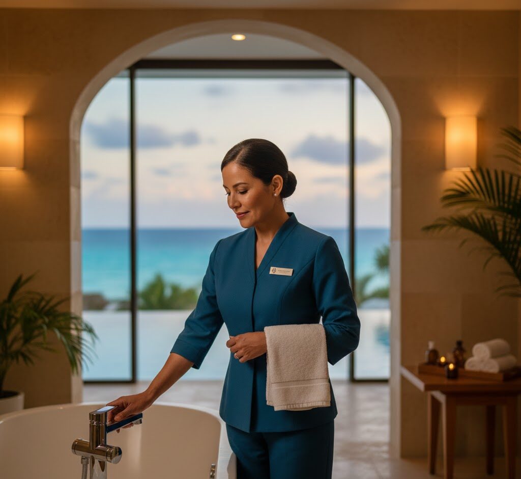 Auxiliar de Limpieza en Spa